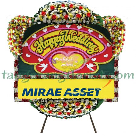 Bunga Papan Happy Wedding Lasting Happiness Tangerang