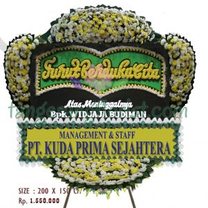 Bunga Papan Turut Berduka CIta sanft Tangerang