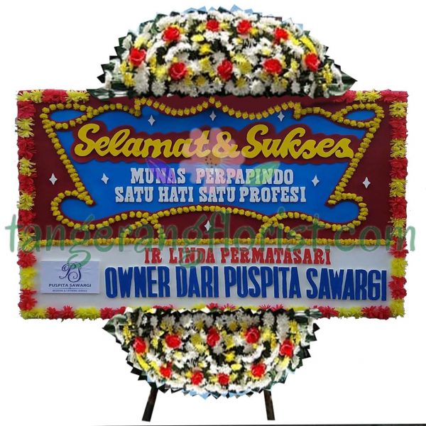 Bunga Papan Selamat dan Sukses Excellent Achievement Tangerang
