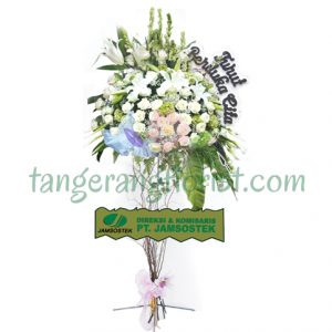 Bunga Standing White Pristine di Tangerang